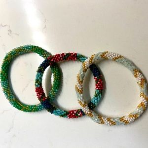 Set of bracelets - handmade